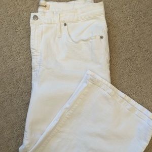 Madewell White Pants